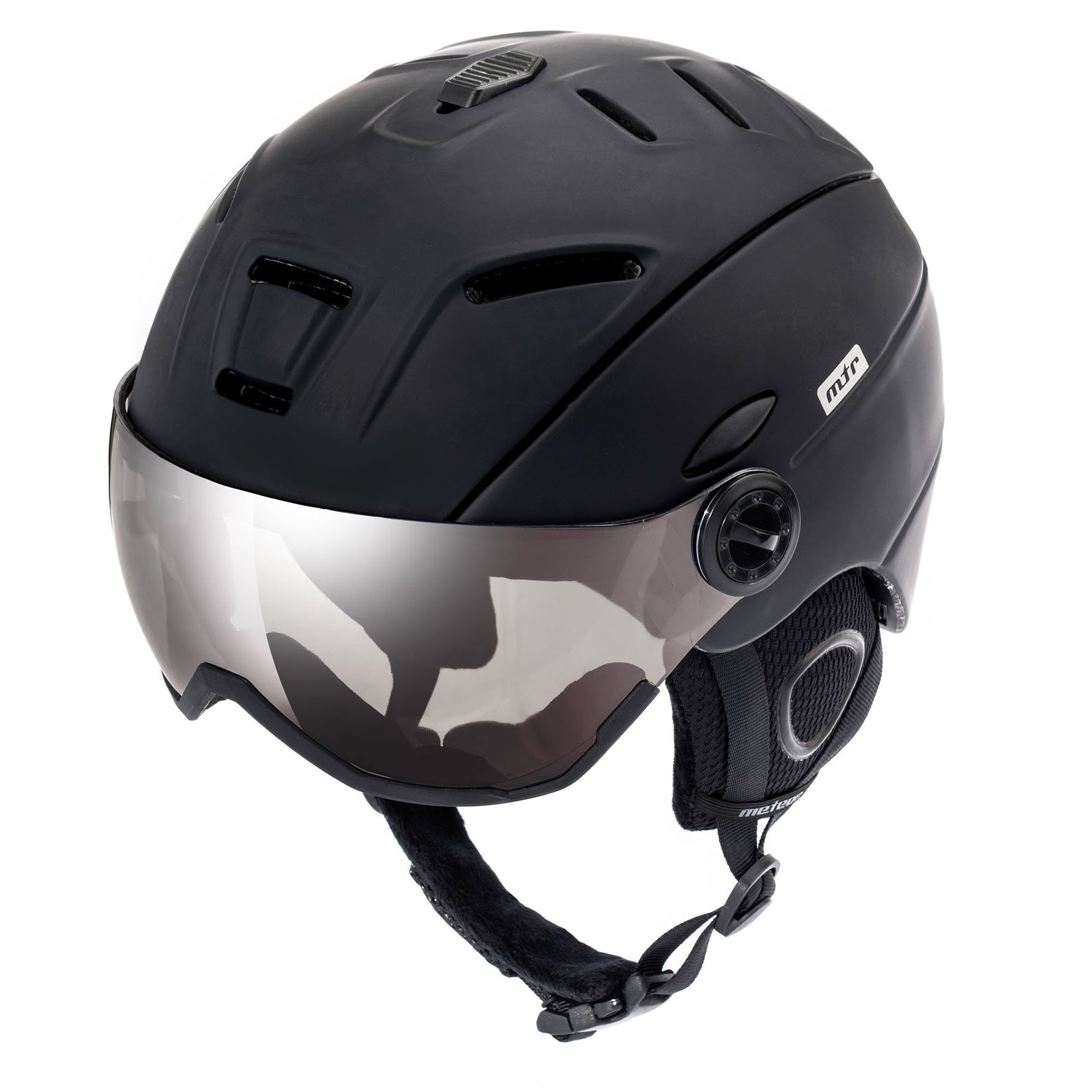 Slēpošanas Ķivere Meteor Holo M 55 -58 cm black