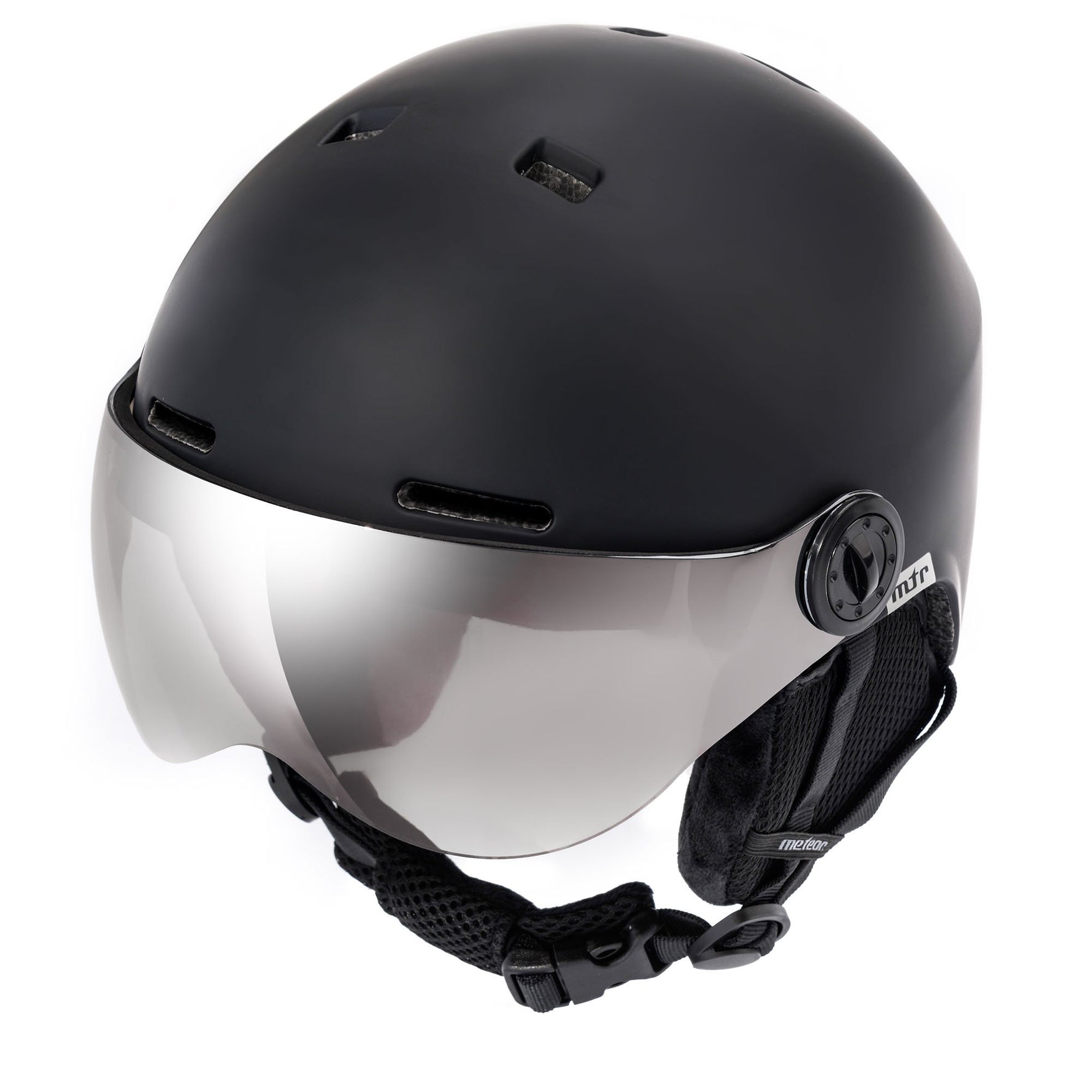 Slēpošanas Ķivere Meteor Falven S 53 -55 cm black