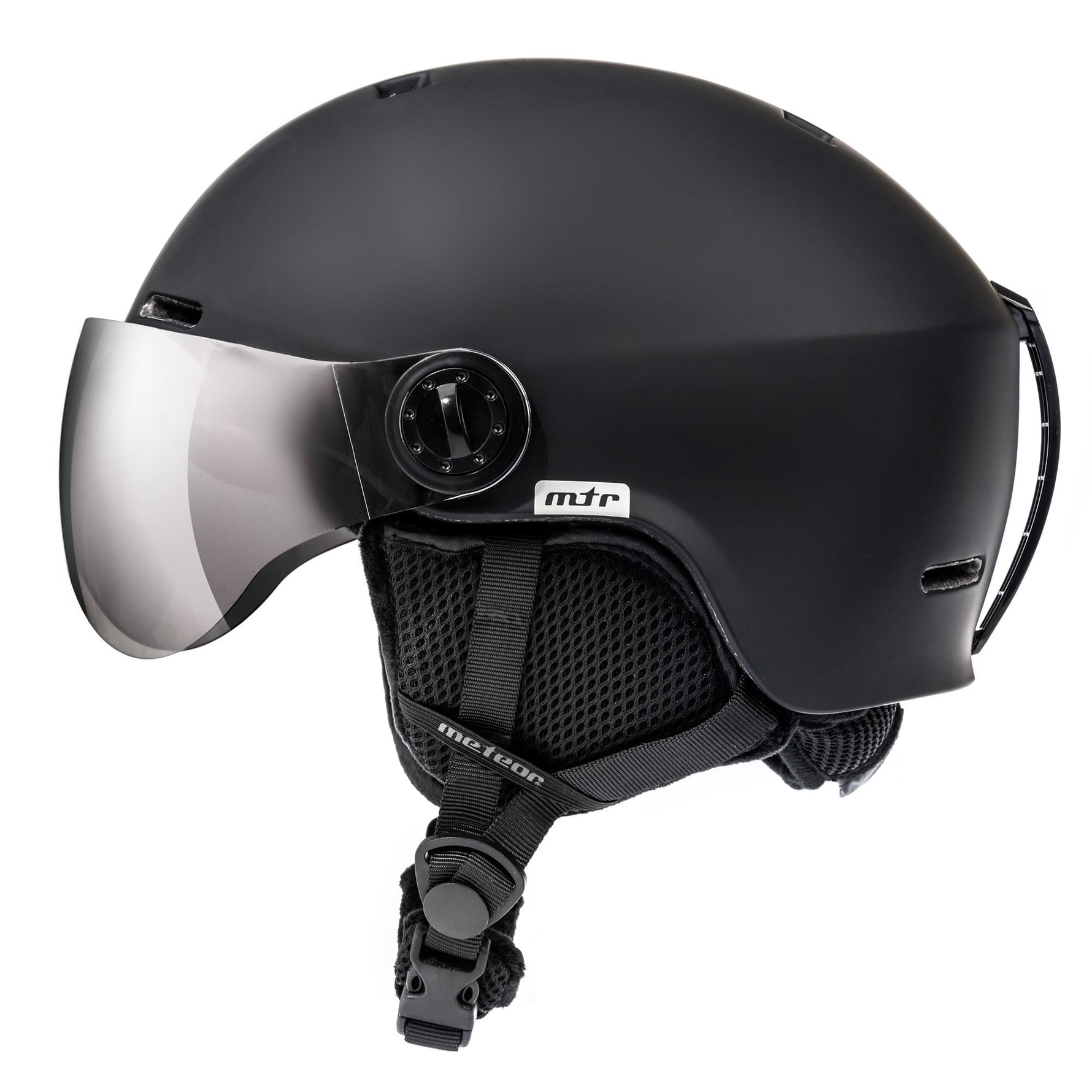 Slēpošanas Ķivere Meteor Falven S 53 -55 cm black