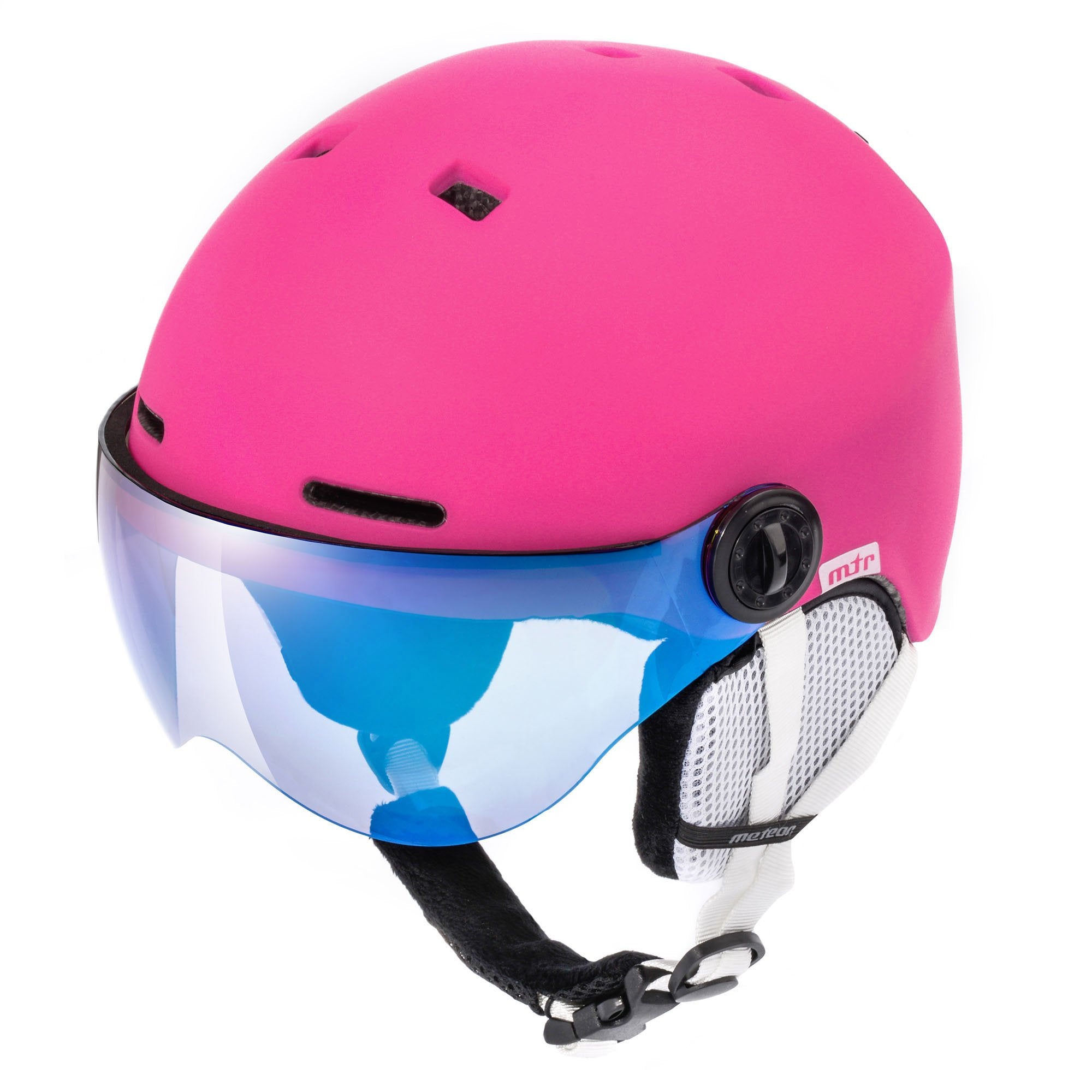 Slēpošanas Ķivere Meteor Falven M 55-58 cm pink