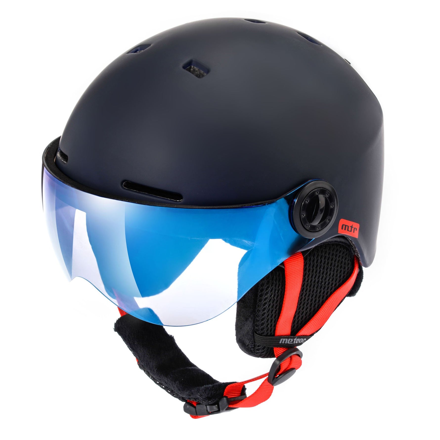 Slēpošanas Ķivere Meteor Falven M 55-58 cm navy blue
