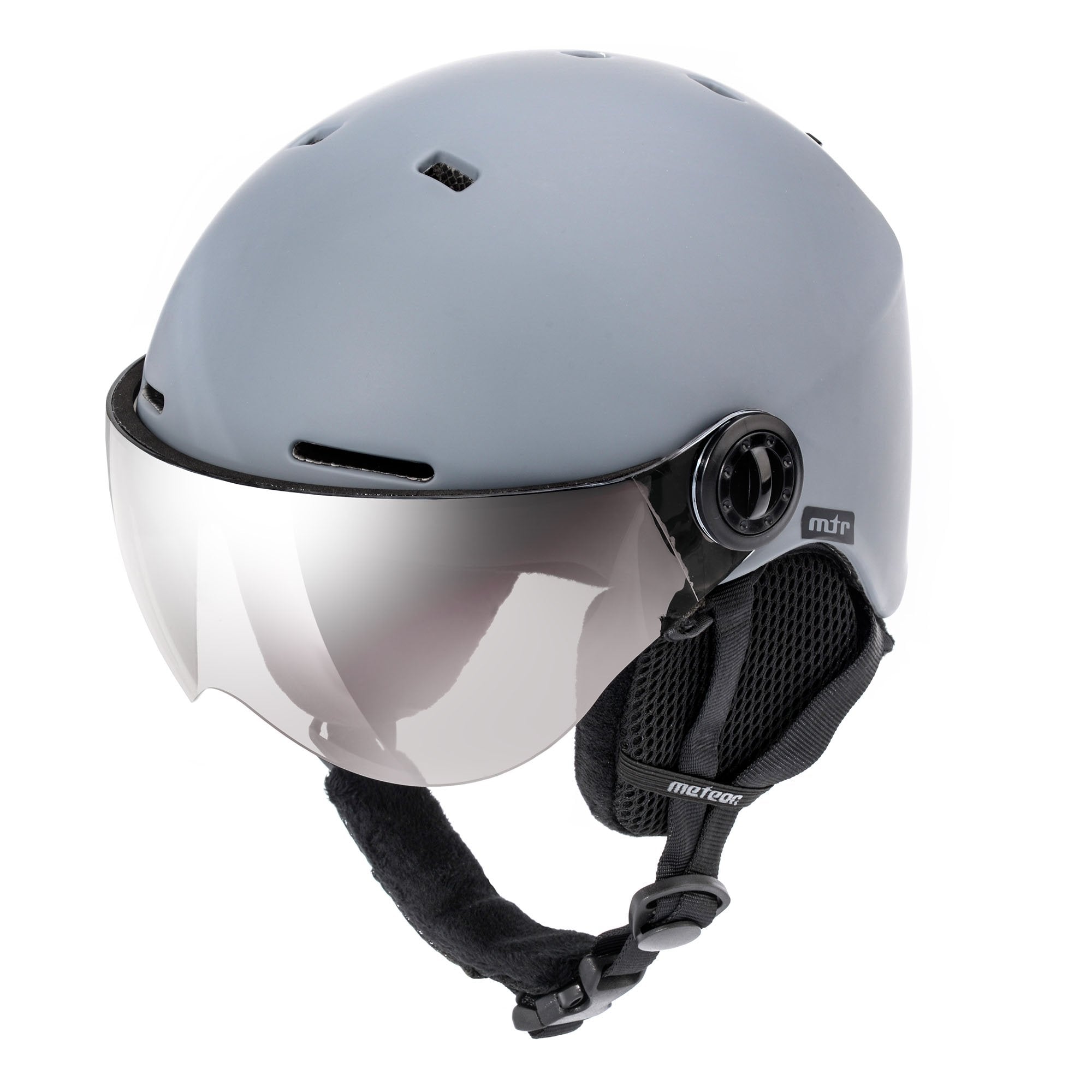 Slēpošanas Ķivere Meteor Falven M 55-58 cm gray