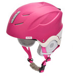 Slēpošanas Ķivere Meteor Lumi S 53-55 cm pink / white
