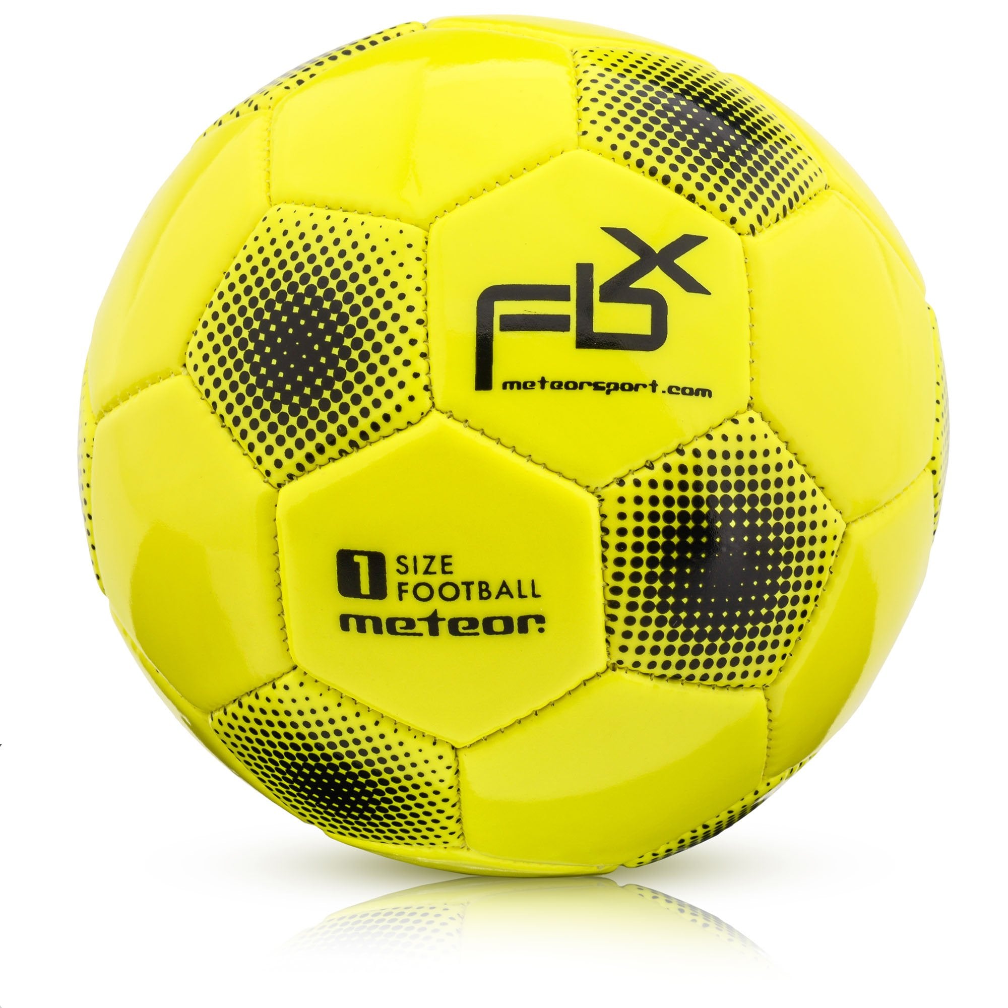 Futbola bumba  METEOR FBX #1 neon yellow