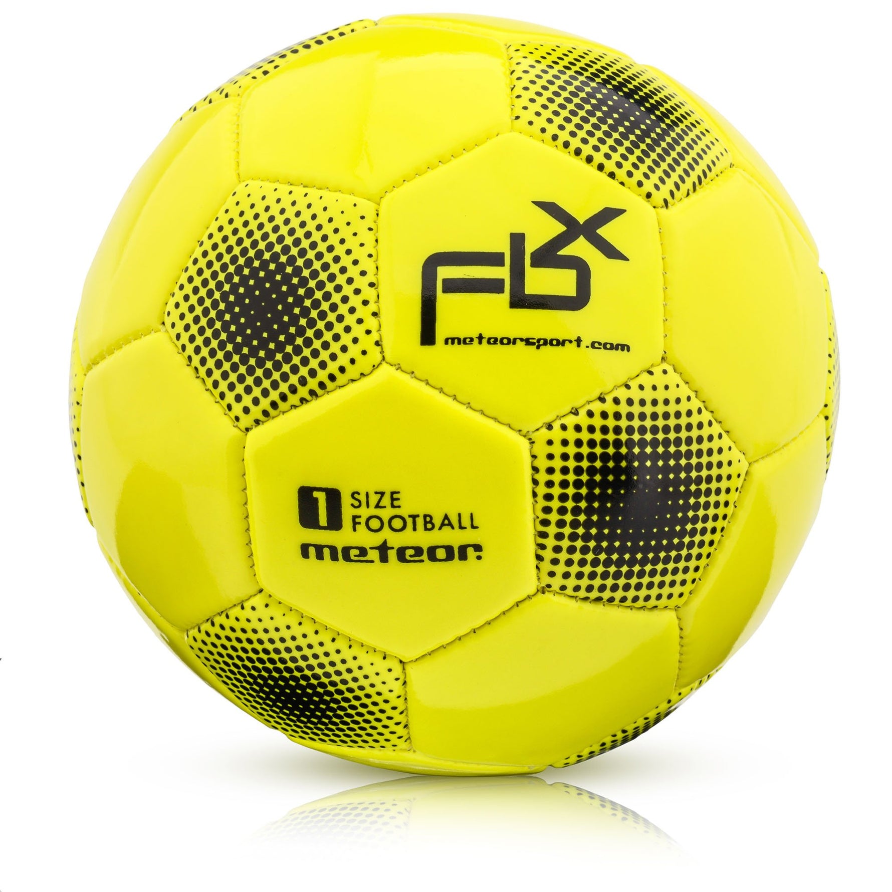 Futbola bumba  METEOR FBX #1 neon yellow