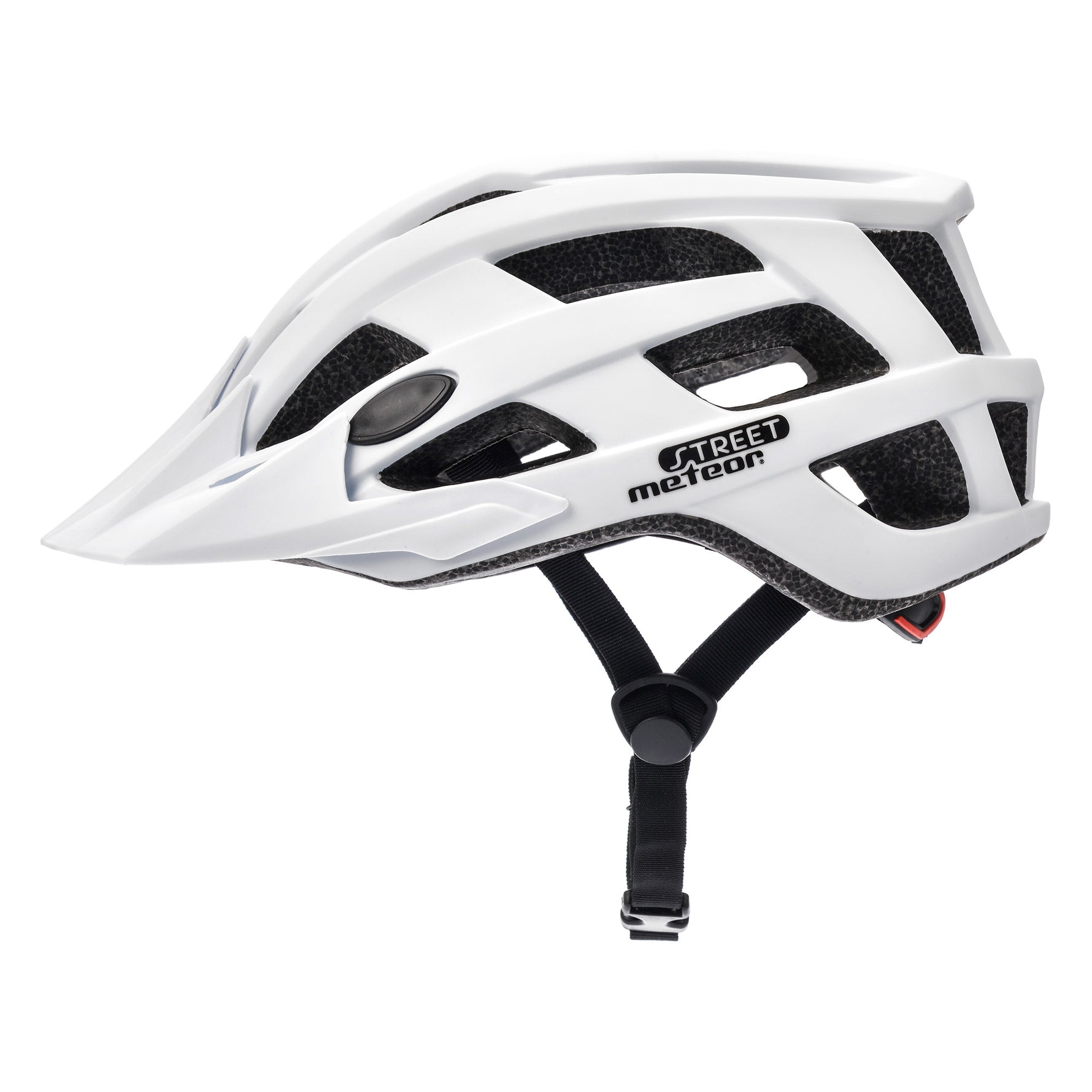 Velosipēdistu aizsargķivere Meteor Street L 55-58 cm white