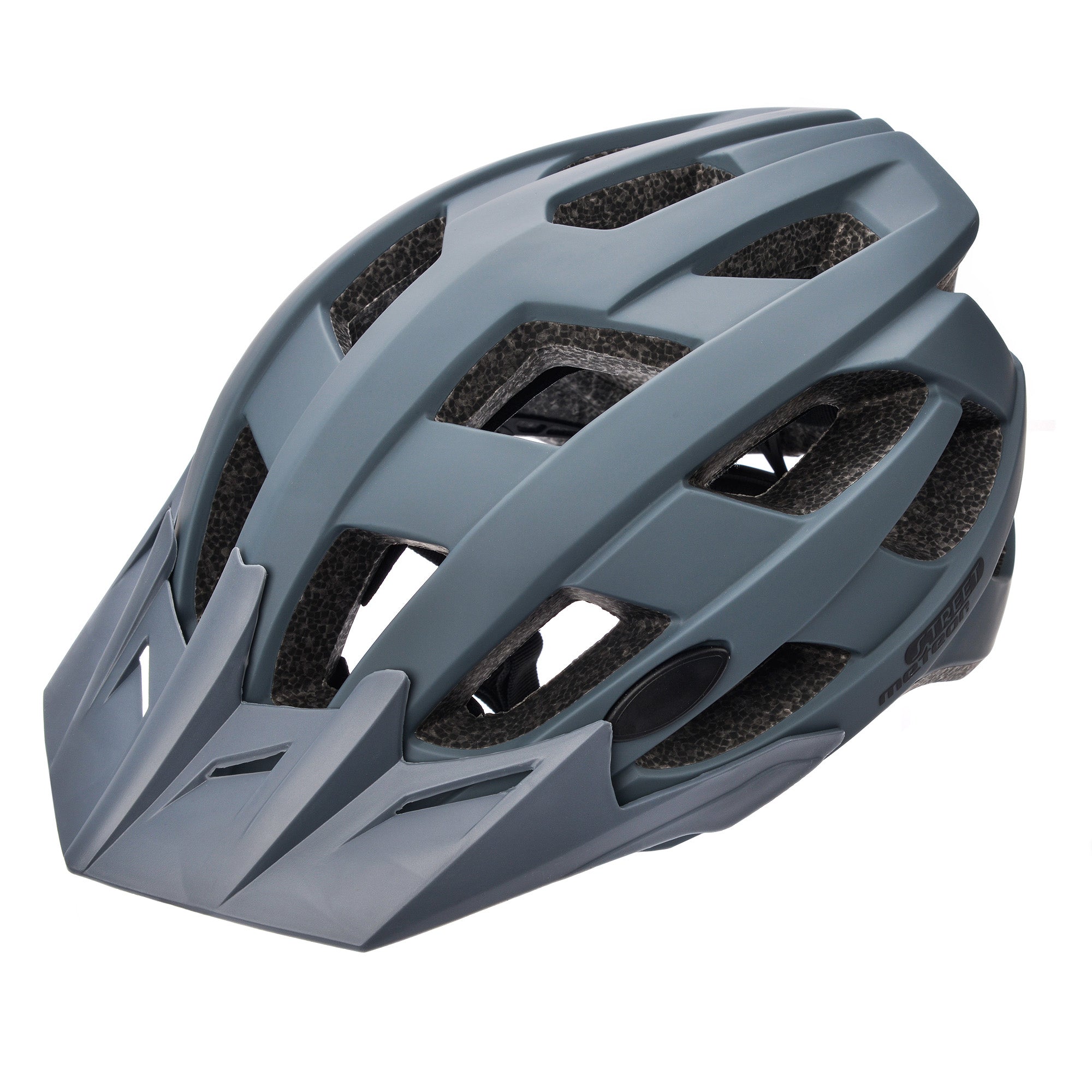 Velosipēdistu aizsargķivere Meteor Street  L 55-58 cm greyy