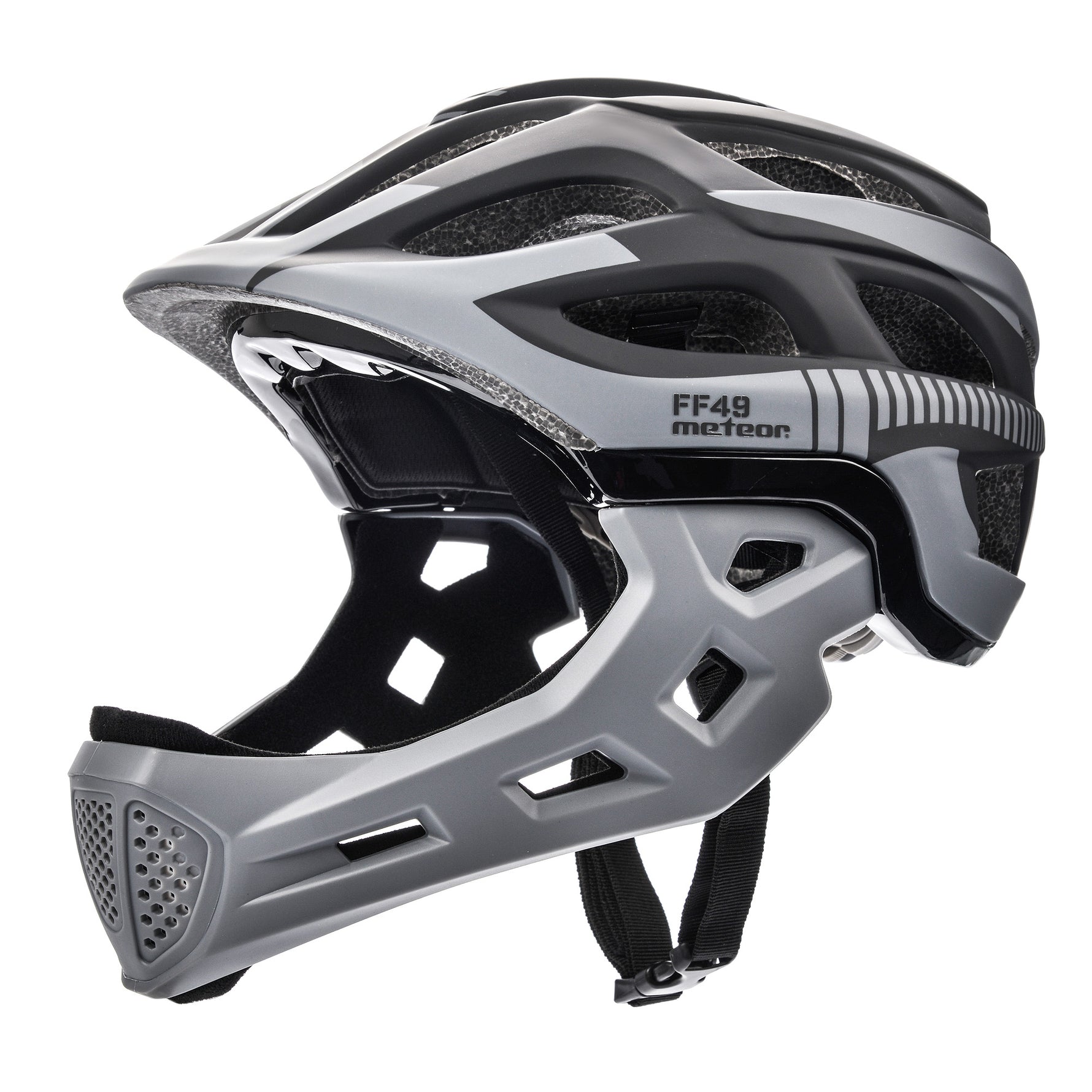 Aizsargķivere Meteor FF49 M  48-56 cm grey