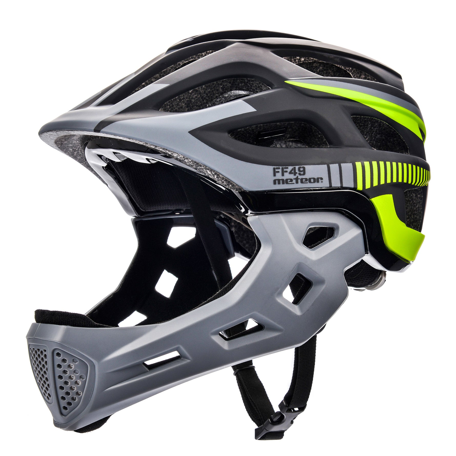 Aizsargķivere Meteor FF49 M  48-56 cm green