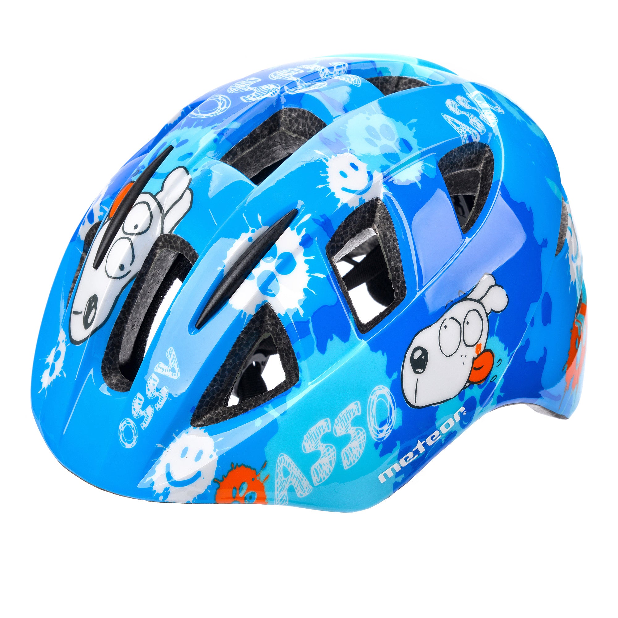 Aizsargķivere Meteor PNY11 XS 38-42 cm Dogs blue