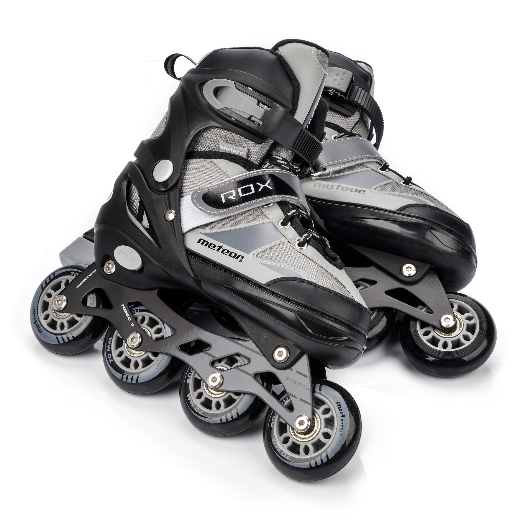 Skrituļslidas Meteor Rox M 34-37 gray