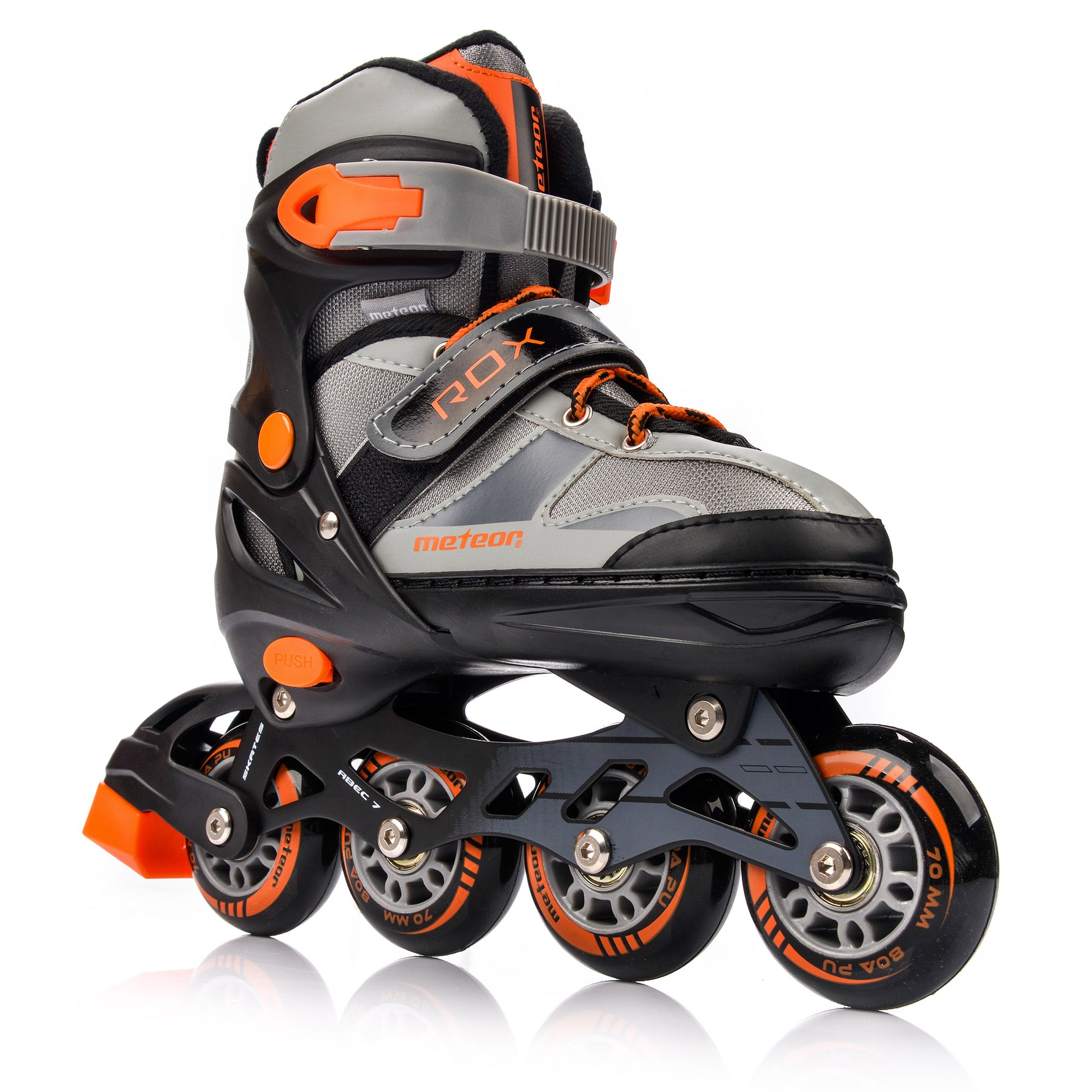 Skrituļslidas Meteor Rox M 34-37 orange
