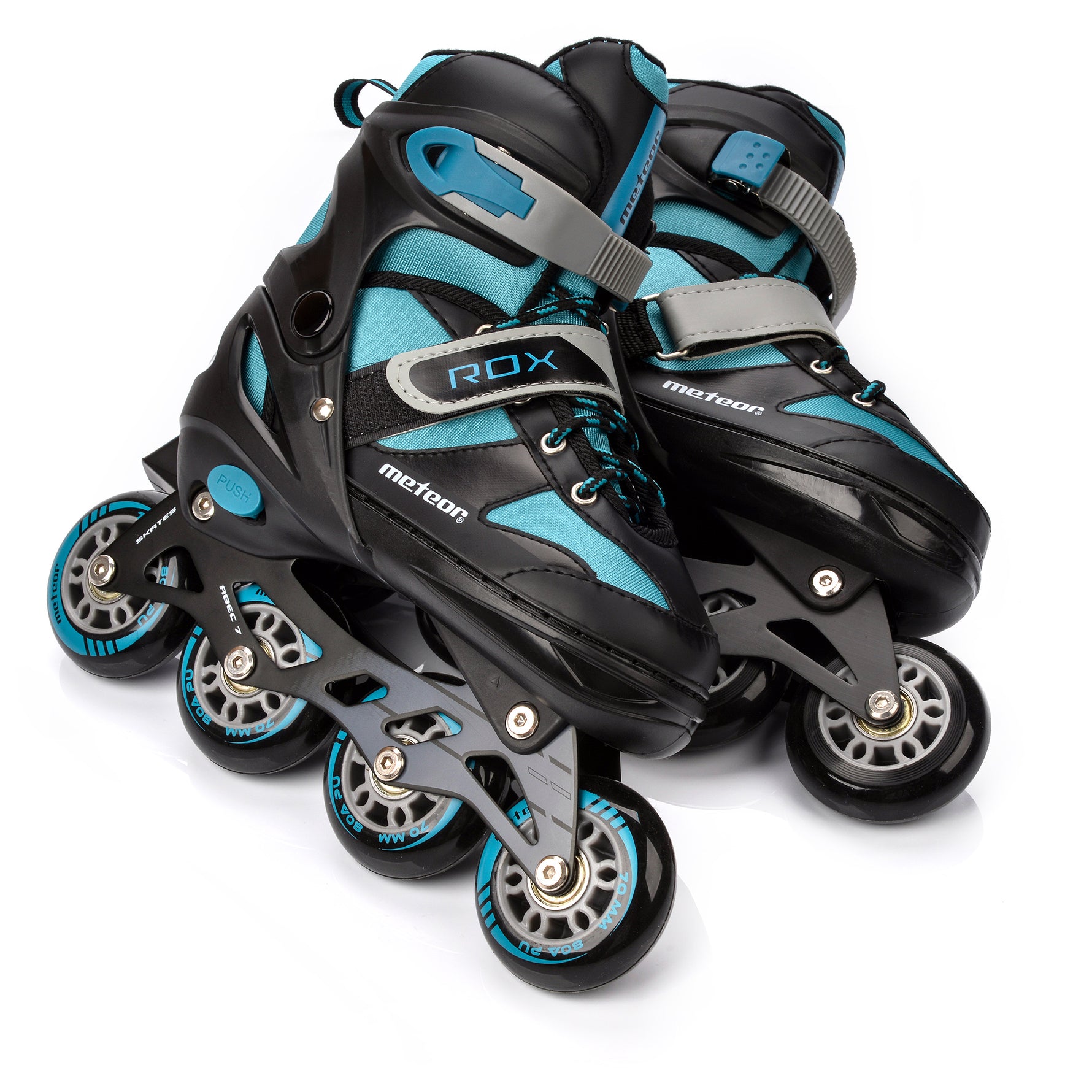 Skrituļslidas Meteor Rox S 30-33 turquoise