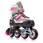 Skrituļslidas Meteor Rox S 30-33 pink / gray