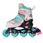 Skrituļslidas Meteor Rox L 38-41 pink / light blue