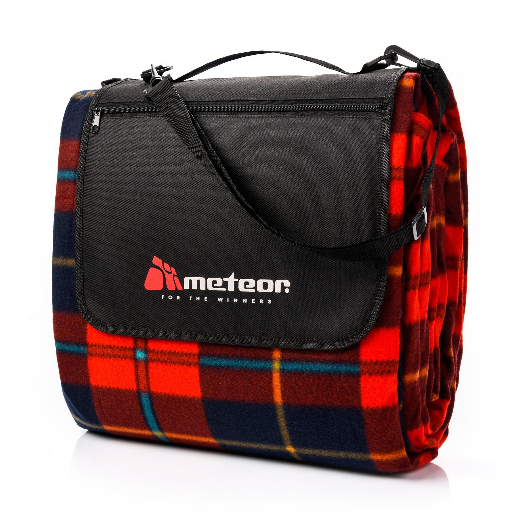 Piknika paklājiņš METEOR 5XL 300x300 red checker