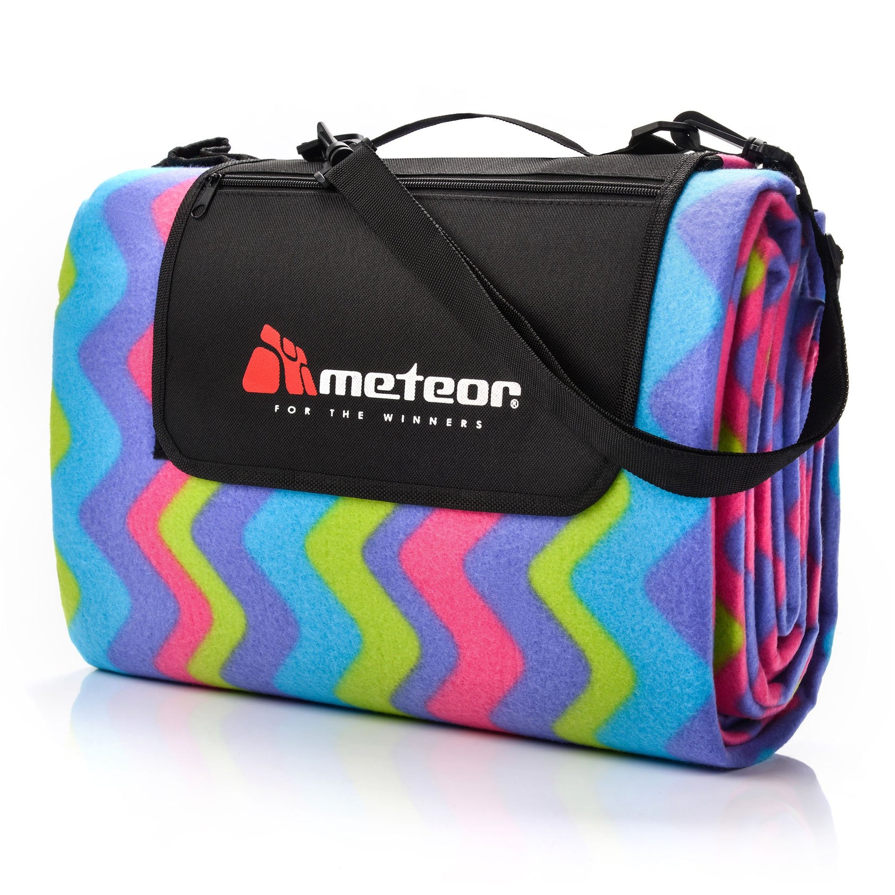 Piknika paklājiņš METEOR  2XL 200x200 cm zygzak multicolor