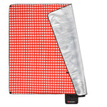 Piknika paklājiņš METEOR 2XL 200x200 cm red white checkered