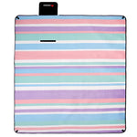 Piknika paklājiņš METEOR XL 180x200 cm multicolour stripes