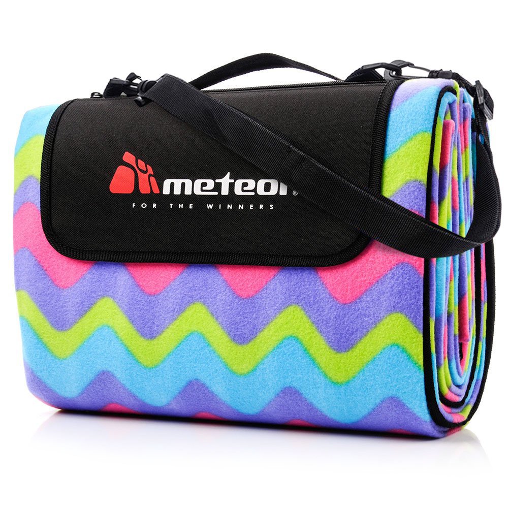 Piknika paklājiņš METEOR XL 180x200 cm multicolour zigzag