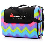 Piknika paklājiņš METEOR XL 180x200 cm multicolour zigzag