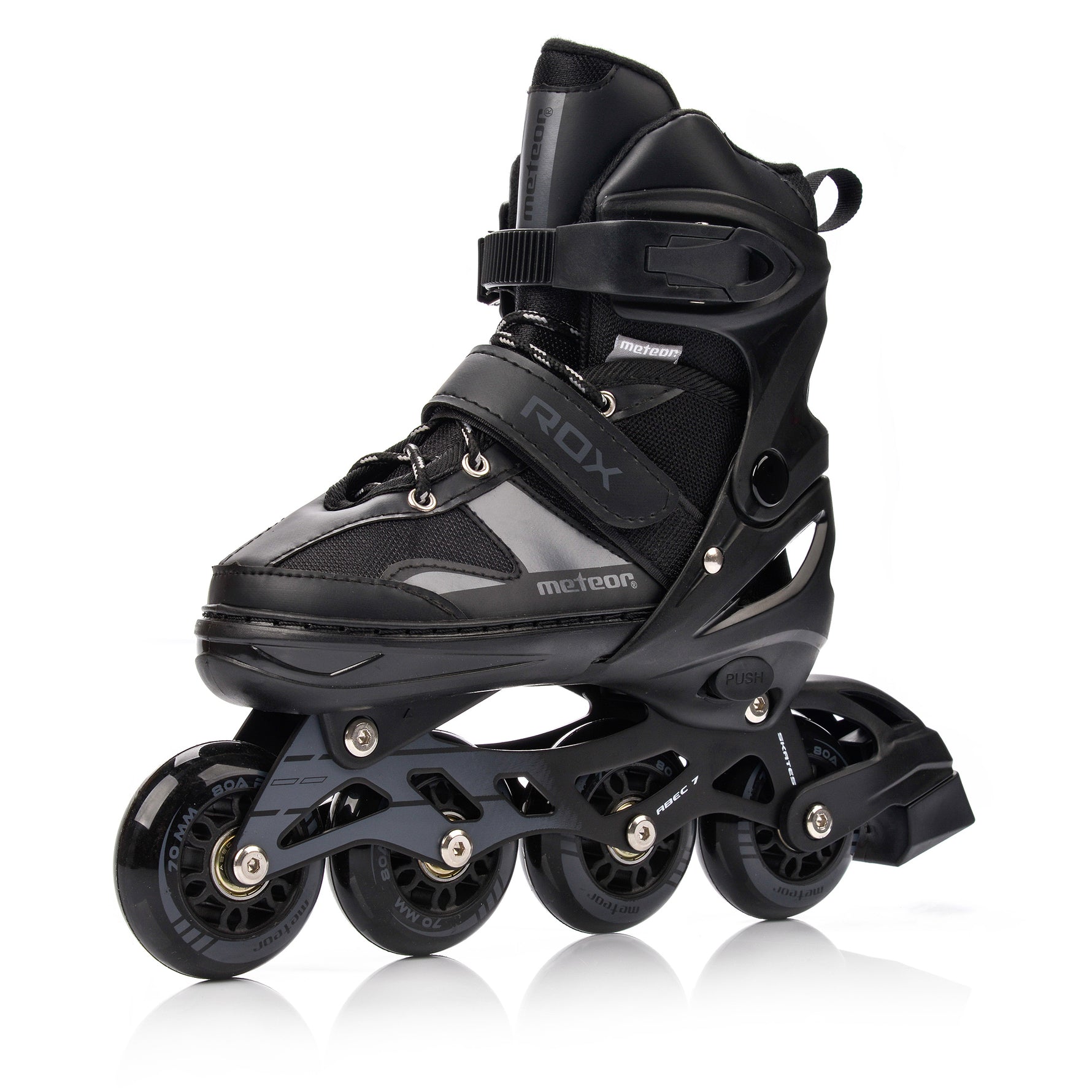 Skrituļslidas Meteor Rox M 34-37 black