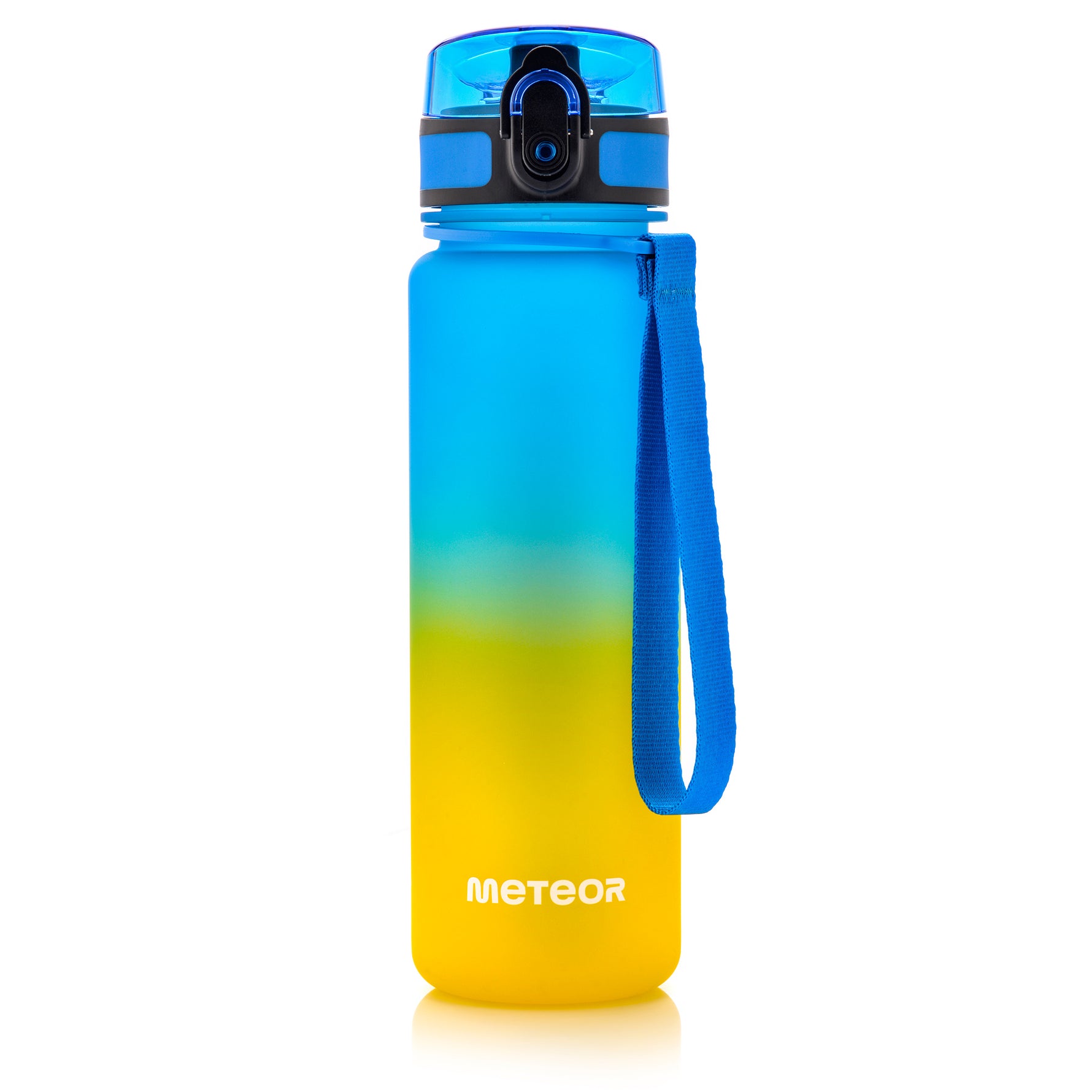 Meteor ūdens pudele 500 ml blue/yellow