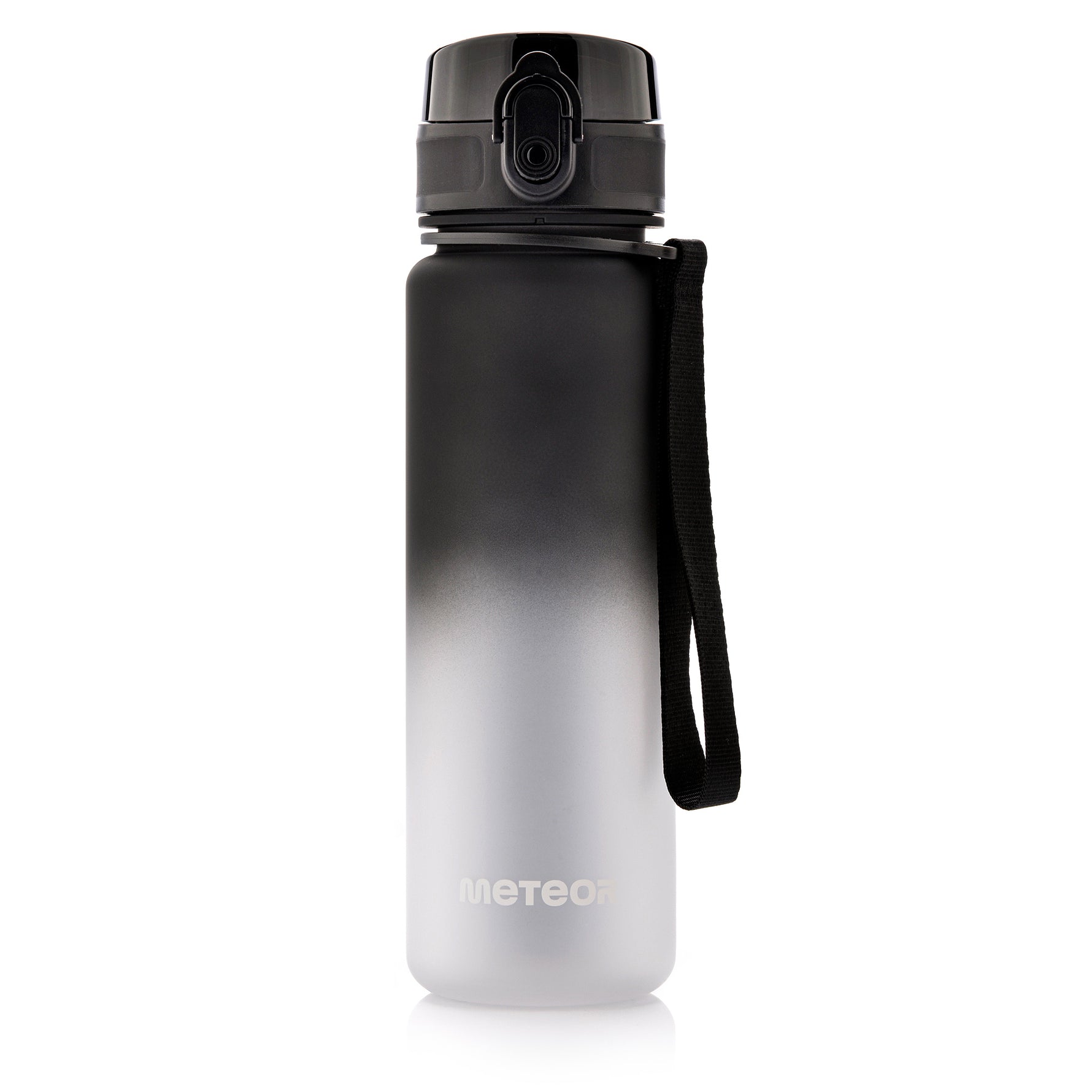 Meteor ūdens pudele 500 ml black/white