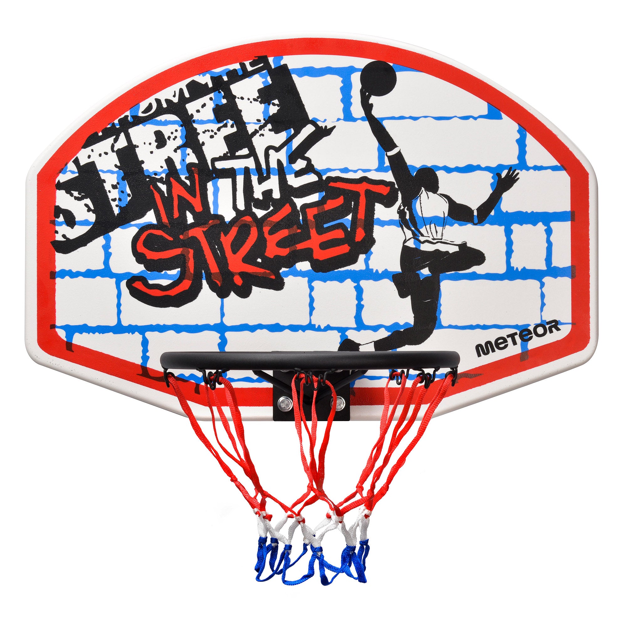 Basketbola vairogs ar stīpu Meteor Street