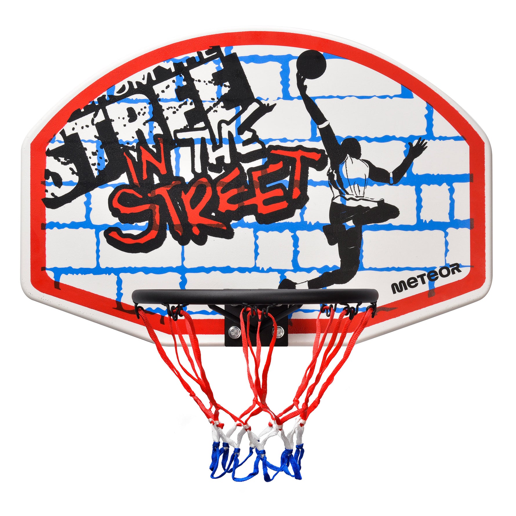 Basketbola vairogs ar stīpu Meteor Street