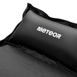 Pašpiepūšamais paklājiņš Meteor 200×66×3,8 cm melns