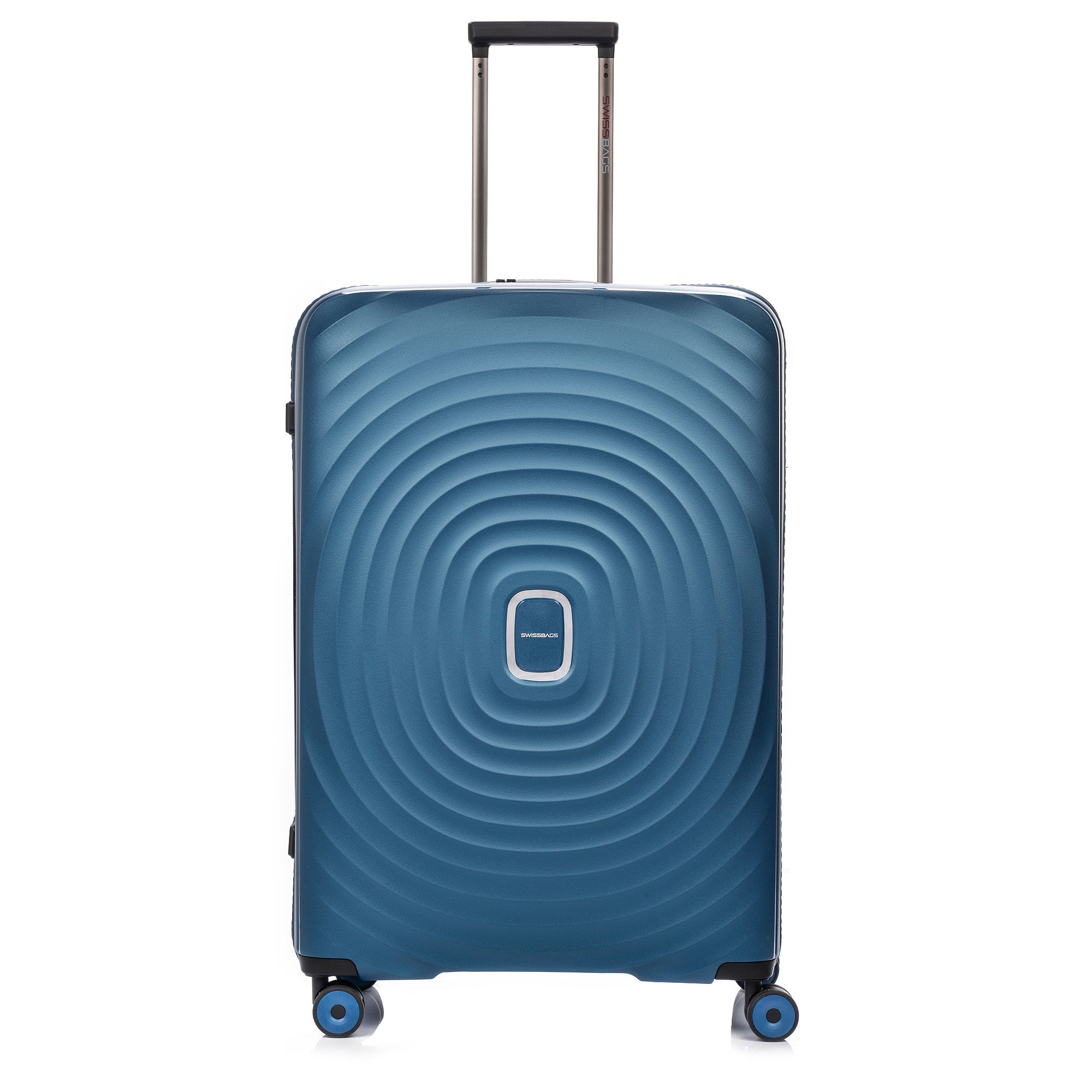 L ceļojumu koferis SwissBags Echo 77cm Blue