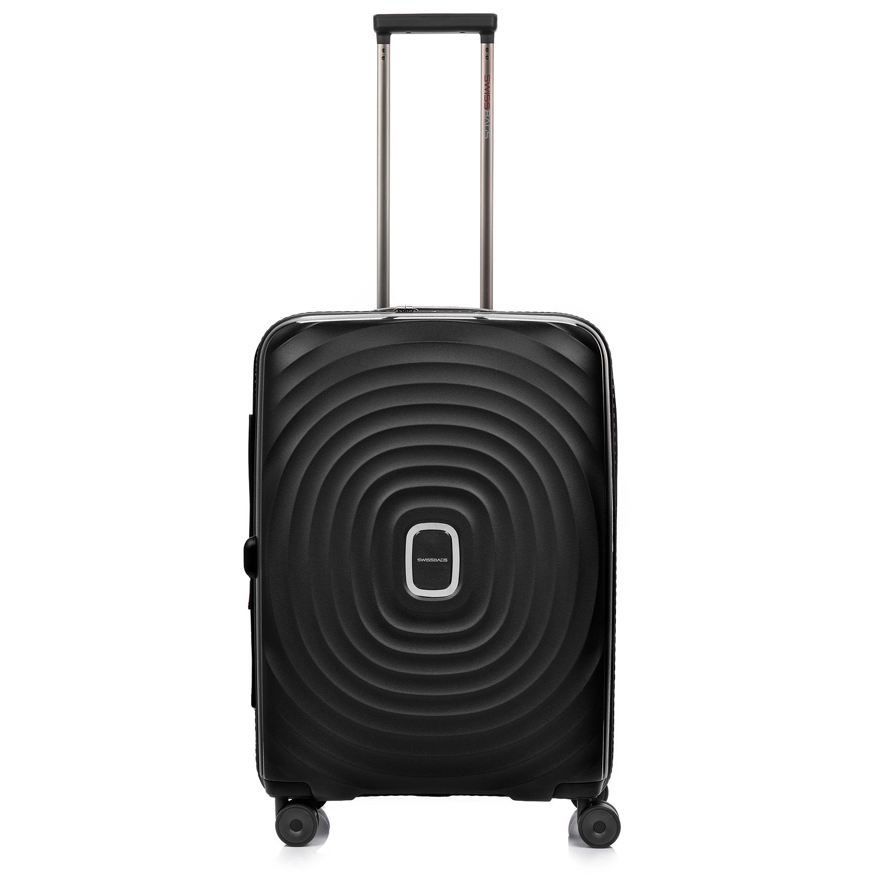 SwissBags Echo Medium ceļojumu koferis 67cm melns