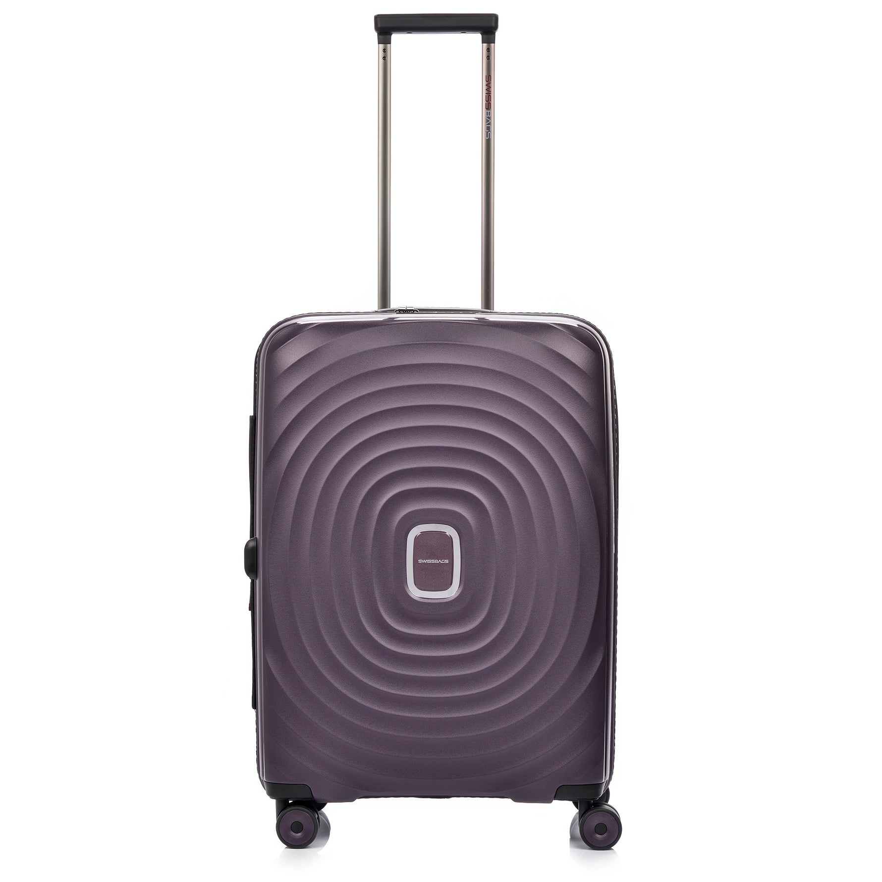 SwissBags Echo Medium ceļojumu koferis 67cm violets