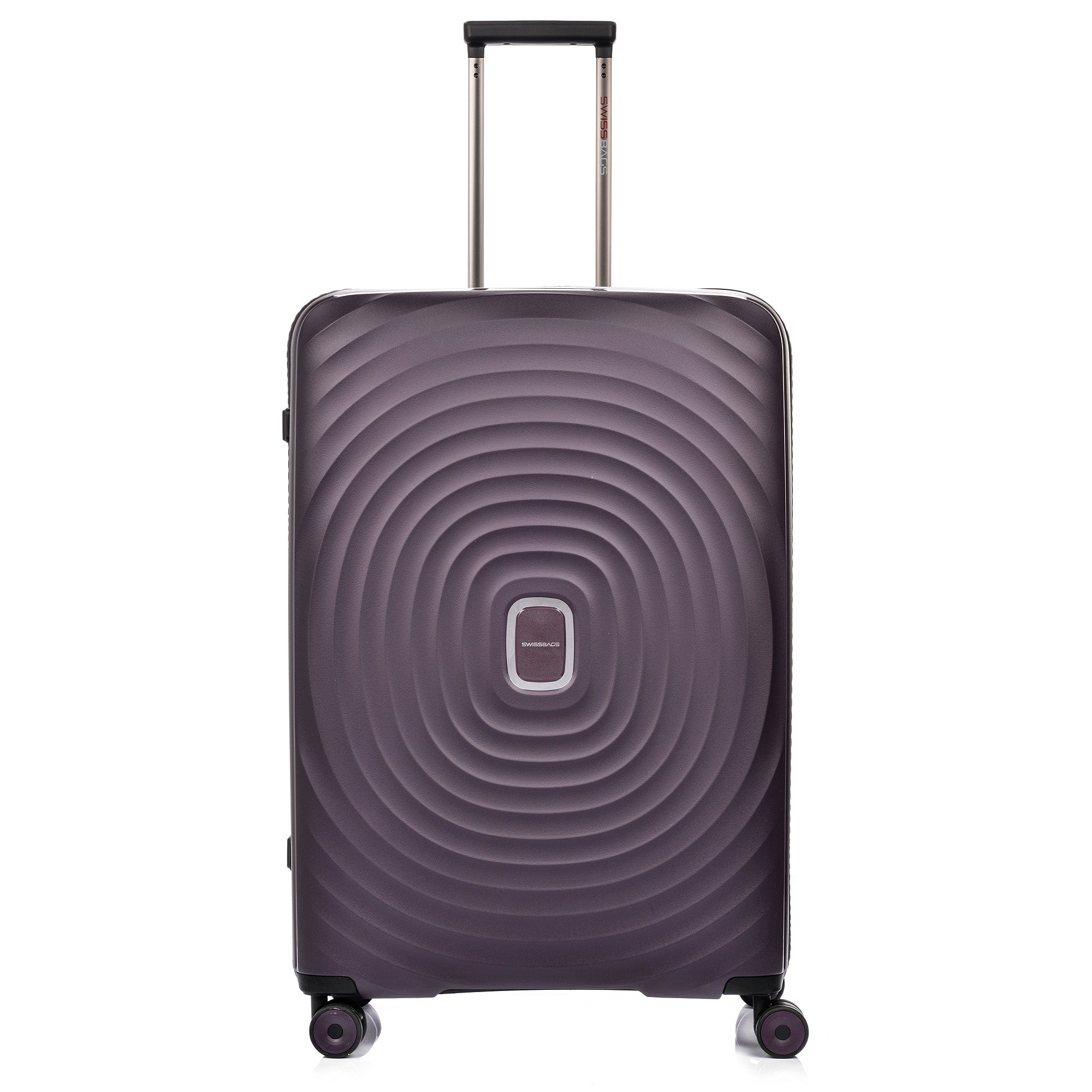 L ceļojumu koferis SwissBags Echo 77cm violets