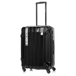 SwissBags Tourist Medium ceļojumu koferis 65cm Black