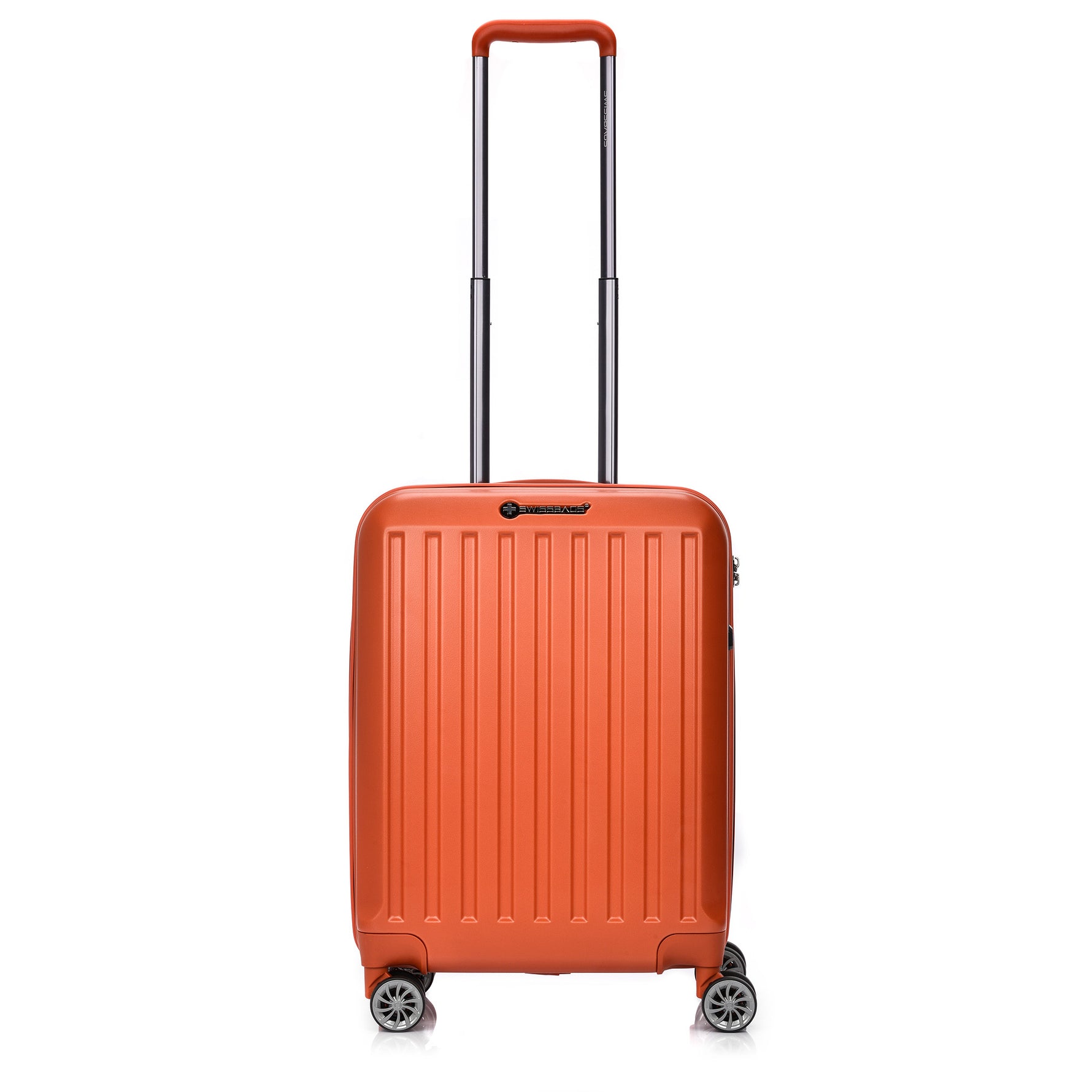 SwissBags Cosmos Cabin Suitcase 55cm Tumši oranžs