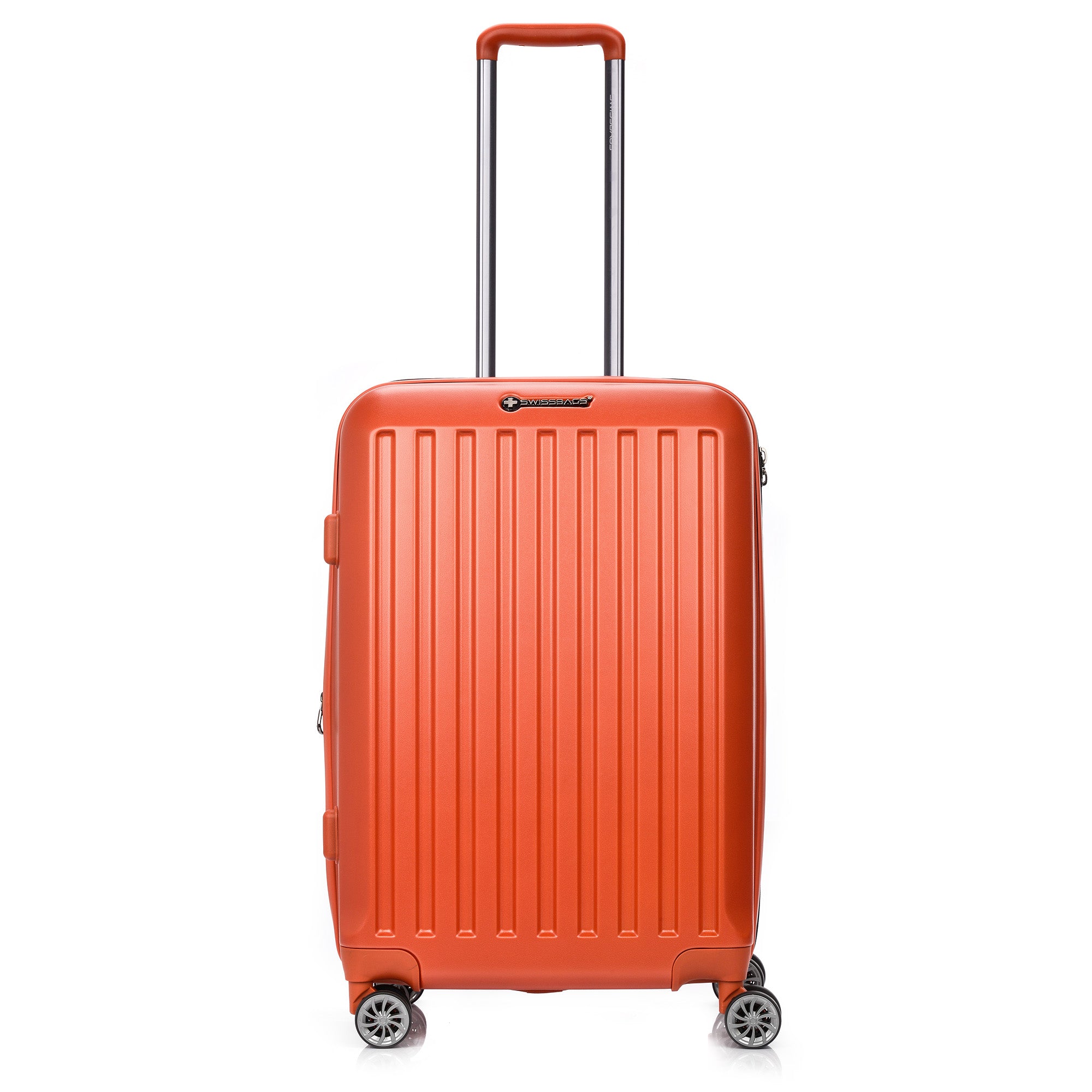 SwissBags Cosmos Medium Sutcase 65cm Tumši oranžs