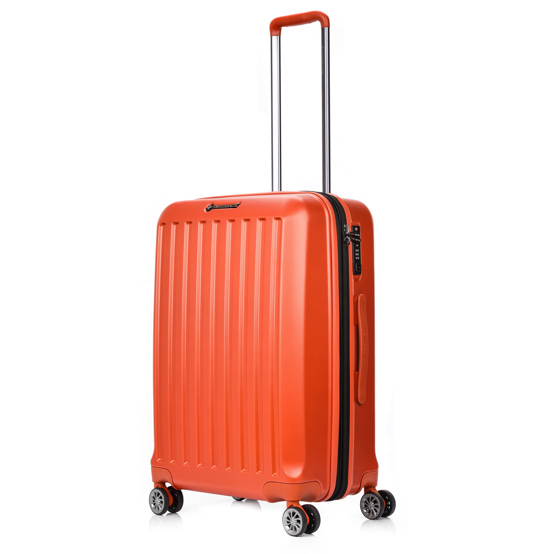 SwissBags Cosmos Medium Sutcase 65cm Tumši oranžs