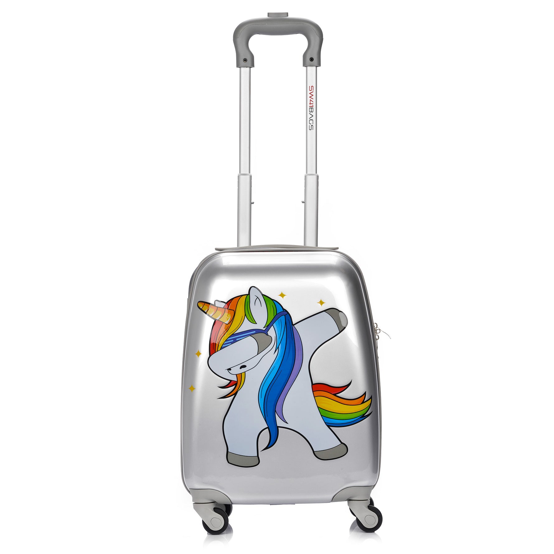 Bērnu čemodāns SwissBags Disco vienradzis