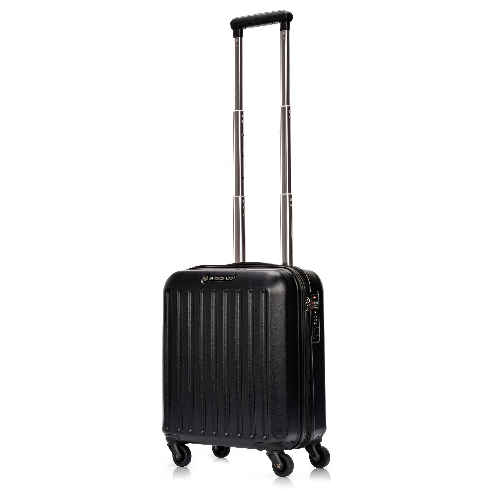 Mazs kabīnes čemodāns SwissBags 45 cm Melns