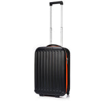 Salokāms kabīnes čemodāns Swissbags 55 cm melns oranžs