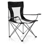 Tūristu krēsls Meteor Tripper folding chair black