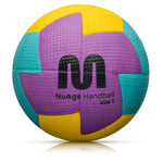 Handbola bumba Meteor Nuage junior 1 purple/blue/yellow