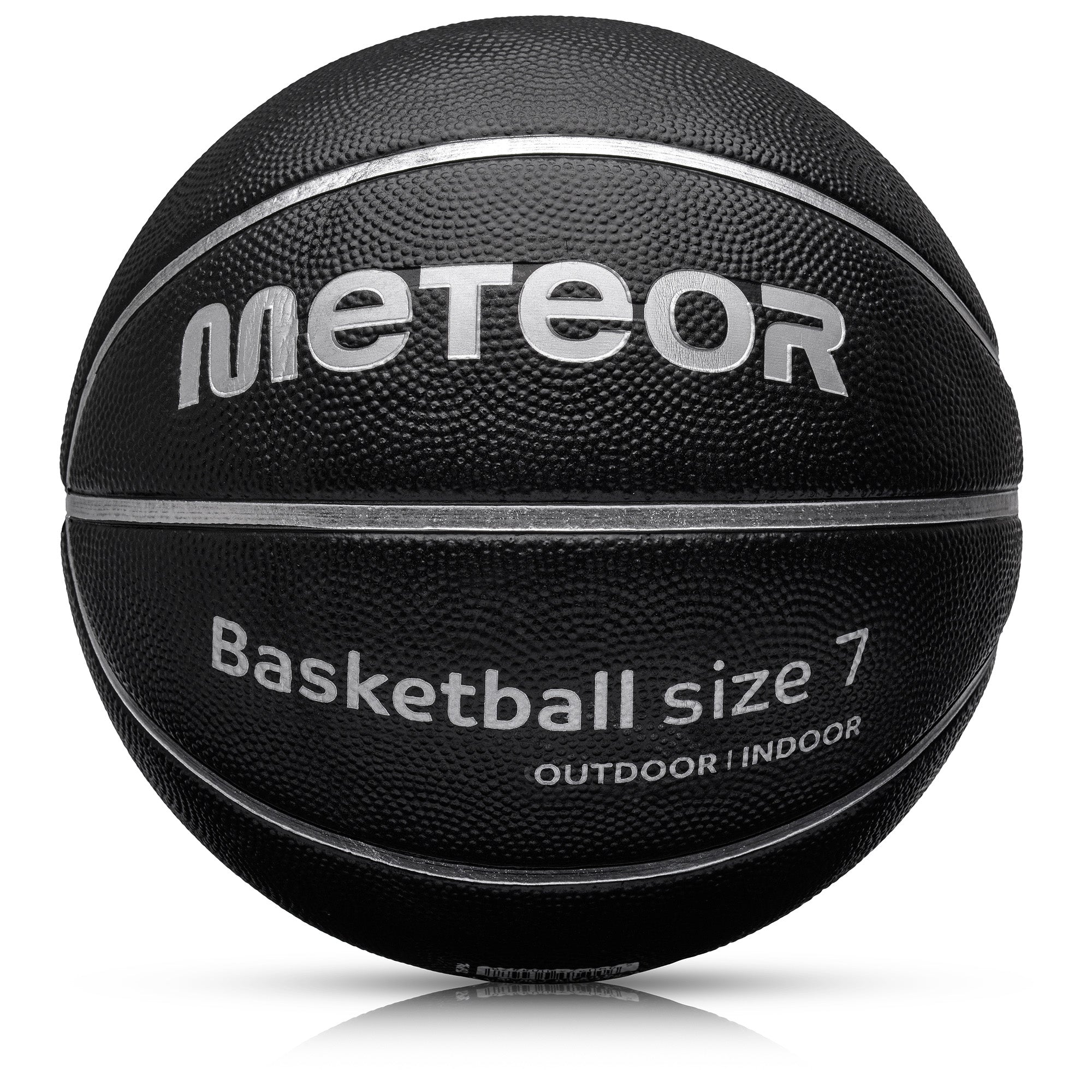 METEOR CELLULAR #7 Basketbola bumba Melna 8 paneļi
