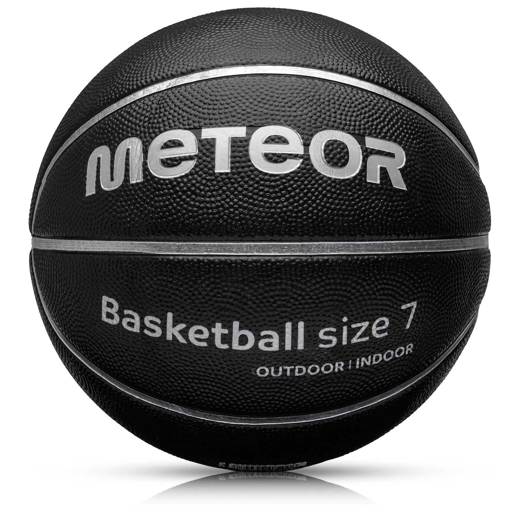 METEOR CELLULAR #7 Basketbola bumba Melna 8 paneļi