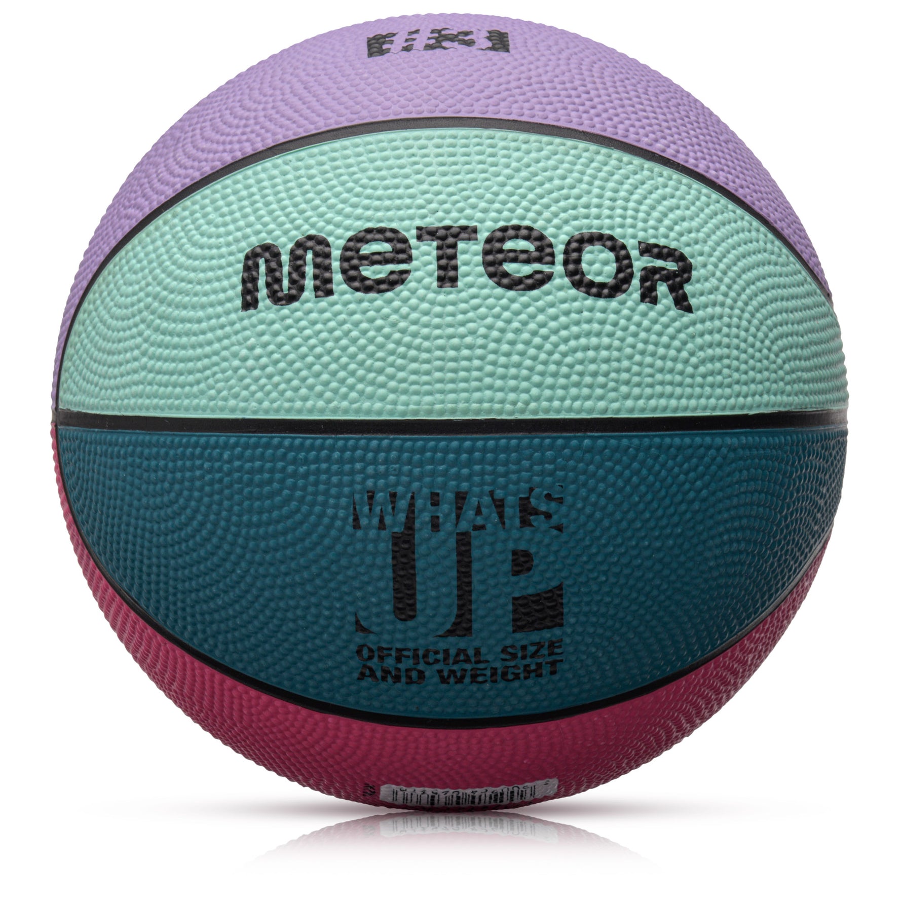 Basketbola bumba Meteor What's up 3 purple/blue