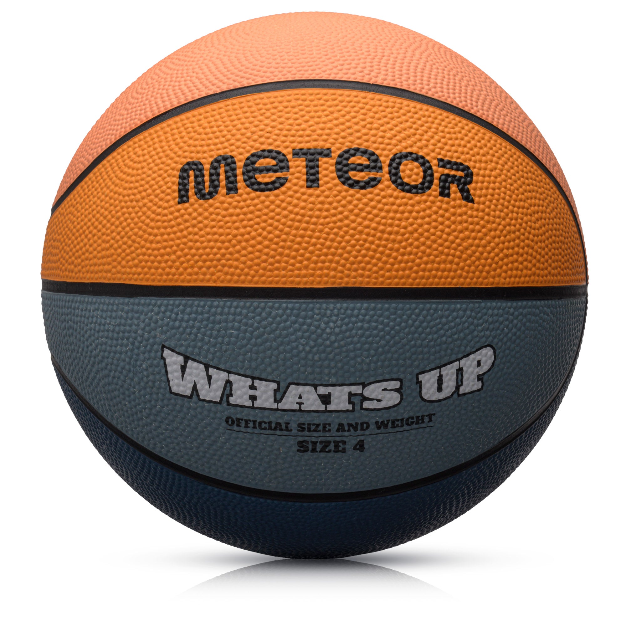 Basketbola bumba Meteor What's up 4 blue/orange
