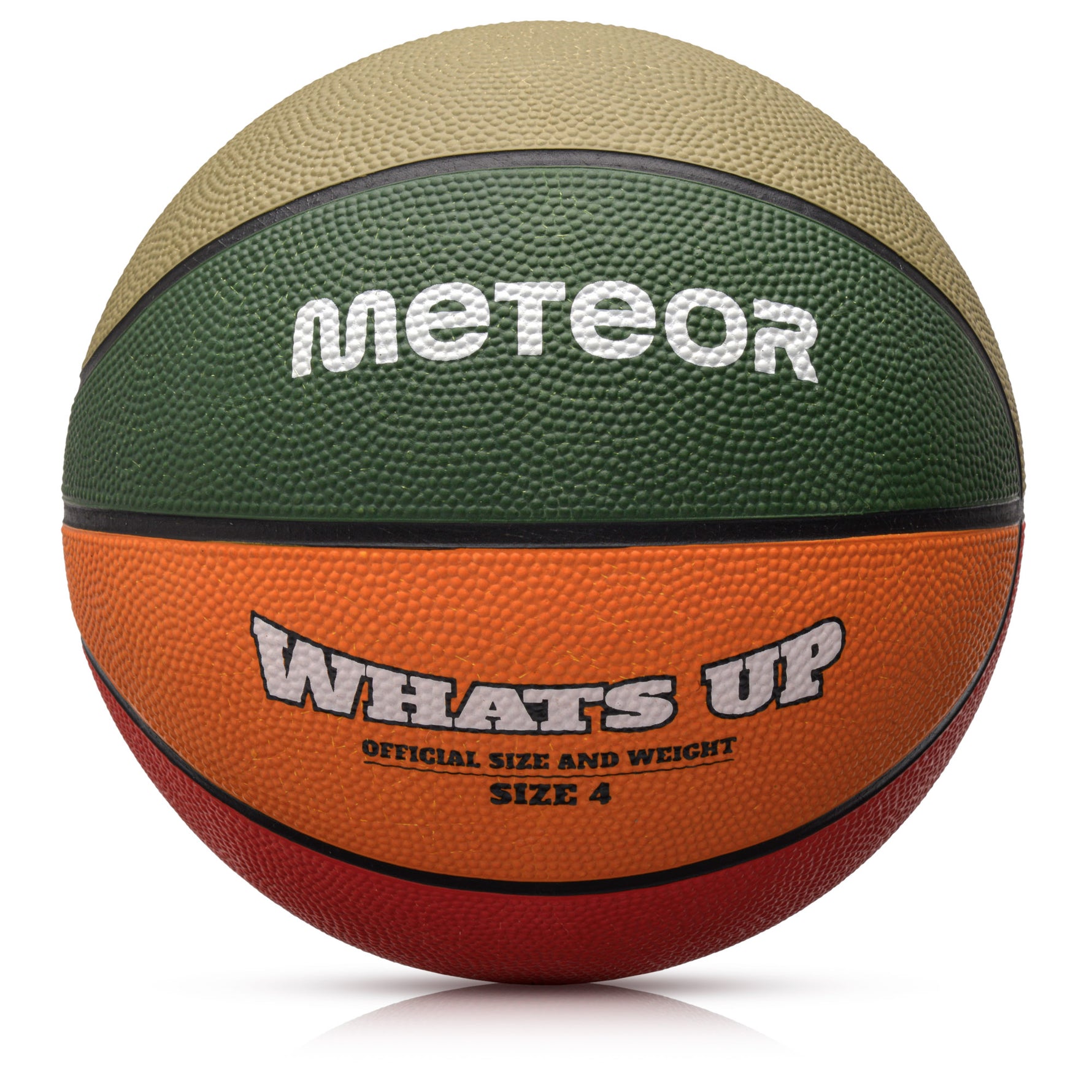 Basketbola bumba Meteor What's up 4 green/orange