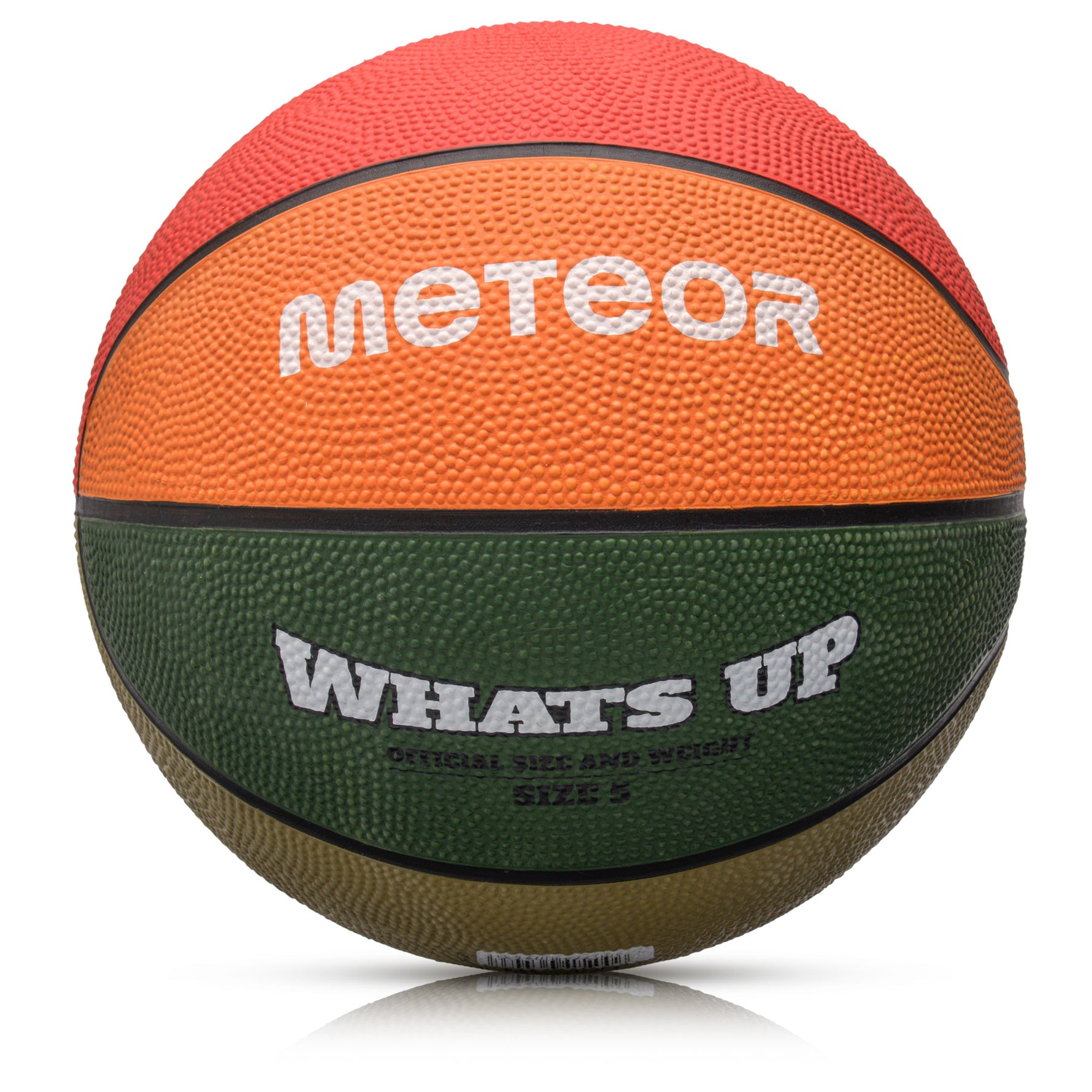 Basketbola bumba Meteor What's up 5 green/orange